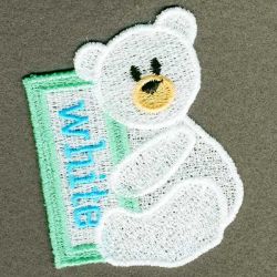 FSL Colorful Bears 07 machine embroidery designs