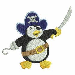 Pirate Penguins machine embroidery designs