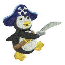 Pirate Penguins 09 machine embroidery designs