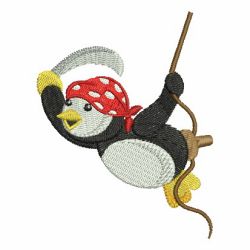 Pirate Penguins 10 machine embroidery designs