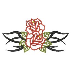 Tribal Roses 06 machine embroidery designs