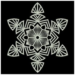 White Snowflakes Quilts 09(Lg) machine embroidery designs