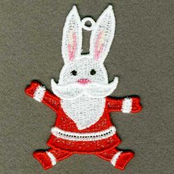 FSL Christmas Rabbits machine embroidery designs