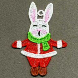 FSL Christmas Rabbits 07 machine embroidery designs