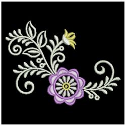 Heirloom Decorative Flowers 01 machine embroidery designs