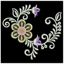 Heirloom Decorative Flowers 03 machine embroidery designs