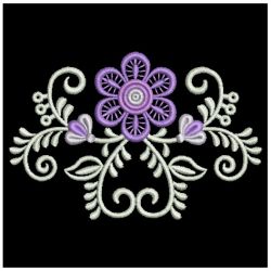 Heirloom Decorative Flowers 04 machine embroidery designs