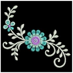 Heirloom Decorative Flowers 05 machine embroidery designs