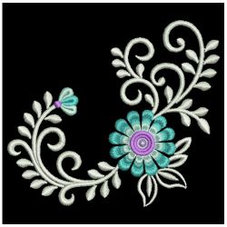 Heirloom Decorative Flowers 06 machine embroidery designs