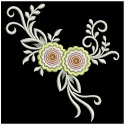 Heirloom Decorative Flowers 07 machine embroidery designs