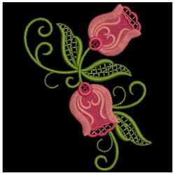 Blooming Corners 02 machine embroidery designs