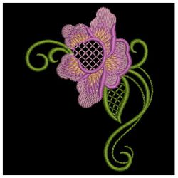 Blooming Corners 04 machine embroidery designs