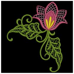 Blooming Corners 08 machine embroidery designs