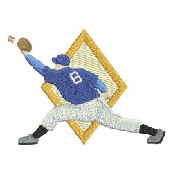 Baseball Players 03 machine embroidery designs