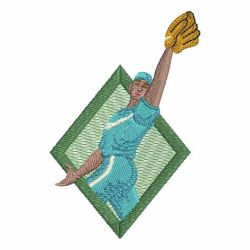 Baseball Players 04 machine embroidery designs