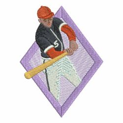 Baseball Players 05 machine embroidery designs