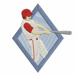 Baseball Players 09 machine embroidery designs