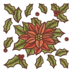 Colorful Christmas 04 machine embroidery designs