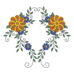 Heirloom Flowers 12 09 machine embroidery designs