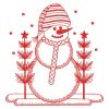 Redwork Snowmen 13 09(Sm)