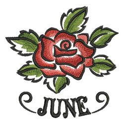 Flower Of The Month 1 06 machine embroidery designs