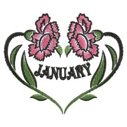 Flower Of The Month 3 01 machine embroidery designs