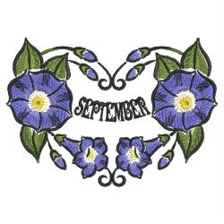 Flower Of The Month 3 09 machine embroidery designs