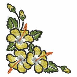 State Flower Corners 1 09 machine embroidery designs