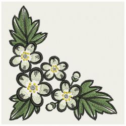 State Flower Corners 3 02 machine embroidery designs