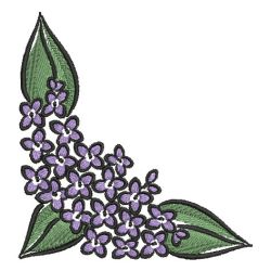 State Flower Corners 3 07 machine embroidery designs