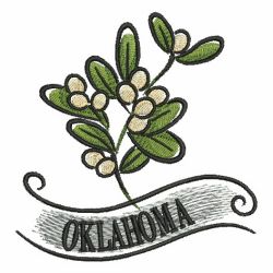 US State Flowers 4 04 machine embroidery designs