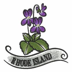 US State Flowers 4 07 machine embroidery designs