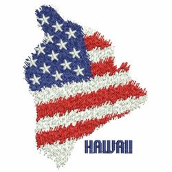 Patriotic US States Map 2 machine embroidery designs