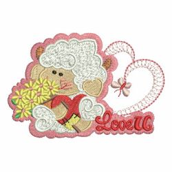 Cute Valentine Animals machine embroidery designs