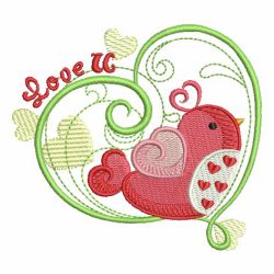 Cute Valentine Animals 11 machine embroidery designs