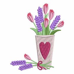 Lavender 04 machine embroidery designs