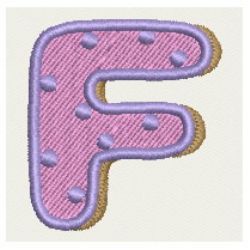 Christmas Gingerbread Alphabets 06 machine embroidery designs