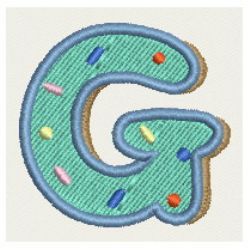 Christmas Gingerbread Alphabets 07 machine embroidery designs