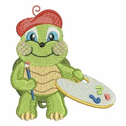 Cute Turtle machine embroidery designs