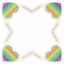 Rainbow Heart Frames 05(Md)