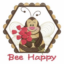 Valentine Bee 05 machine embroidery designs