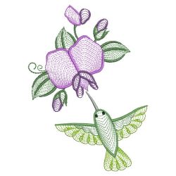 Rippled Flame Pea 06(Lg) machine embroidery designs