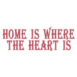 Home Is Where Heart Is 1 01 machine embroidery designs