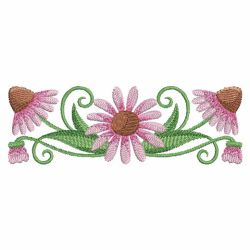 Echinacea 07 machine embroidery designs