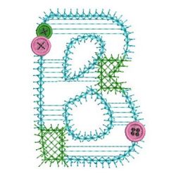 Sewing Alphabet 02