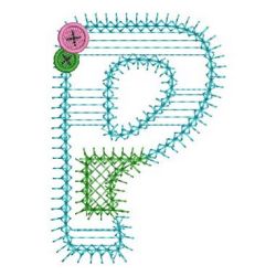 Sewing Alphabet 16 machine embroidery designs