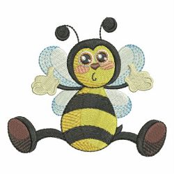 Lovely Bee machine embroidery designs