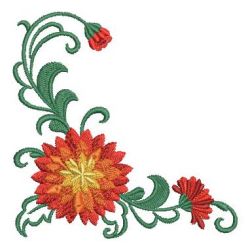 Heirloom Chrysanthemum 02 machine embroidery designs