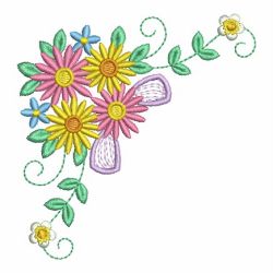 Flower Bouquet 06 machine embroidery designs