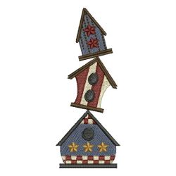 Folk Art Birdhouses 02